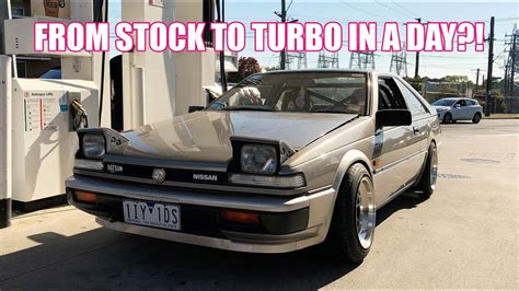 CA20E S12 SILVIA TURBO INSTALL .